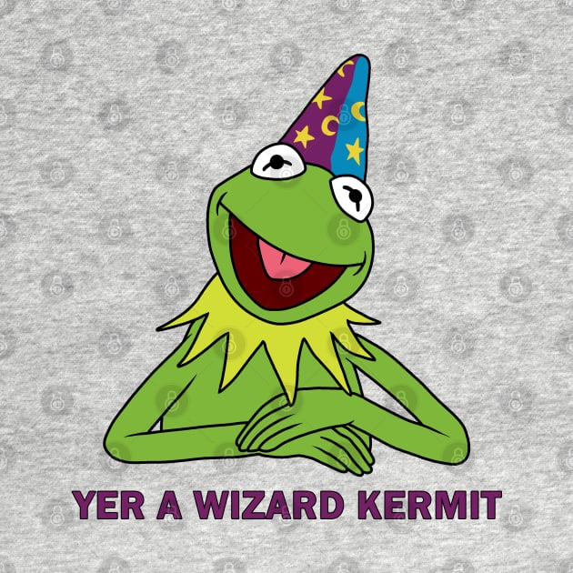 Yer A Wizard Kermit by valentinahramov